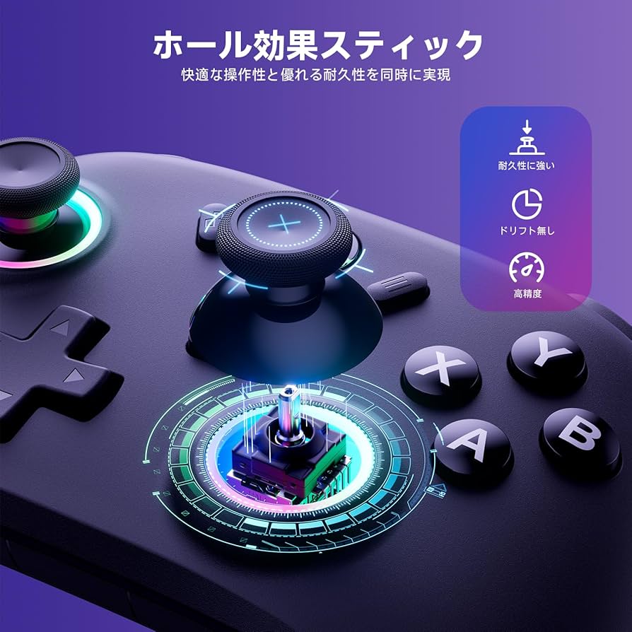 Amazon.co.jp: PC コントローラー 無線/有線接続 2.4Gレシバー